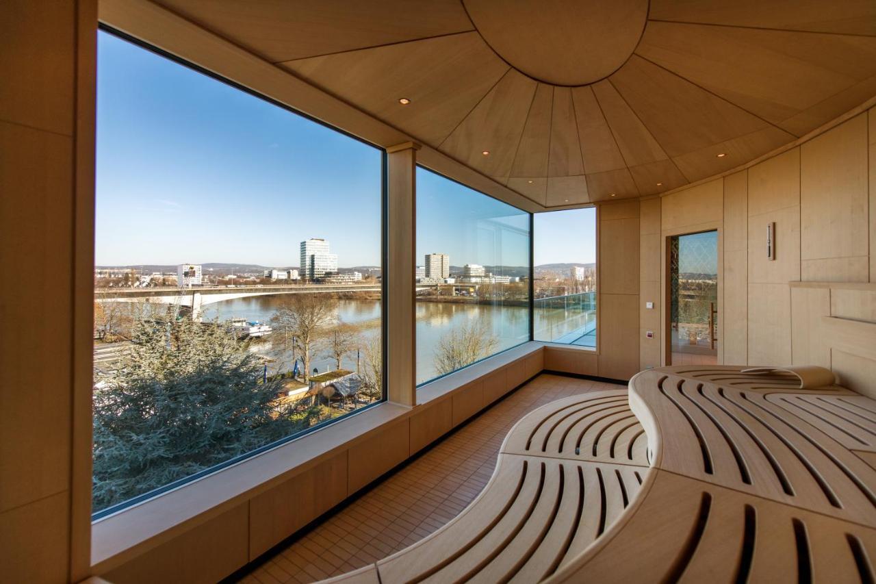 מלון קובלנץ Faehrhaus Koblenz מראה חיצוני תמונה The interior of the observation deck